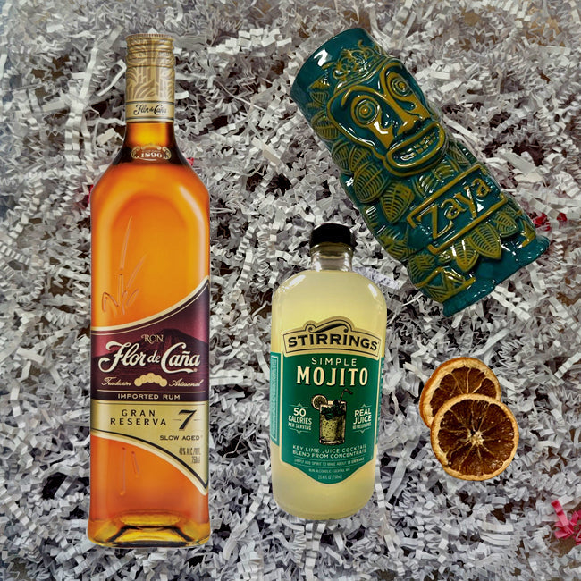 Flor De Cana 7 Yr Old Gift Pack