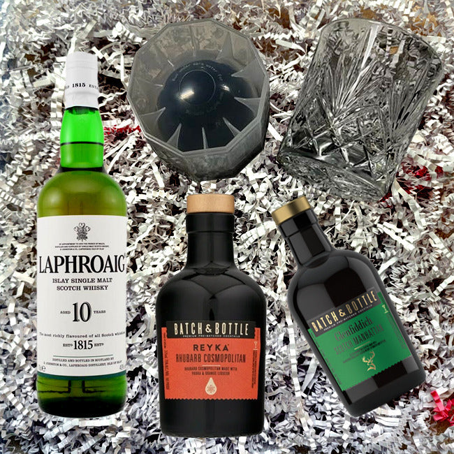 Laphroaig 10 Yr Old Scotch Gift Pack