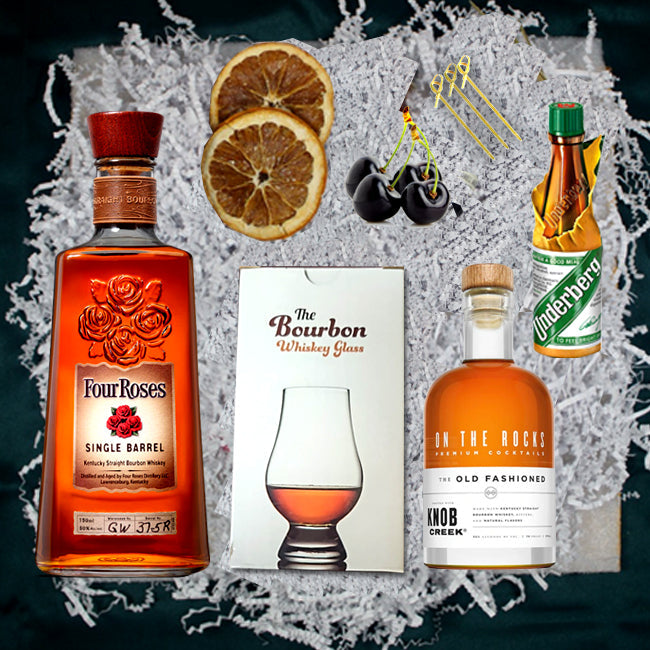 Four Roses Single Barrel Bourbon Gift Pack