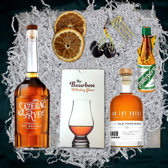 Sazerac Straight Rye Whiskey Gift Pack