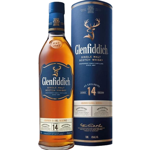 Glenfiddich 14 Year Old Bourbon Barrel Reserve - 750ML