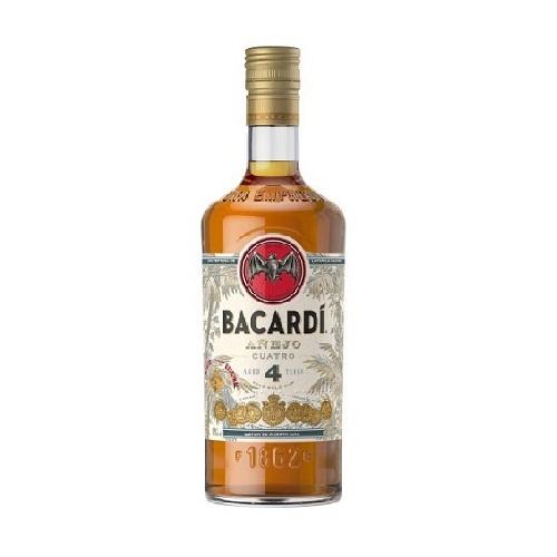 Bacardi Anejo Cuatro 4 Yr - 750ML