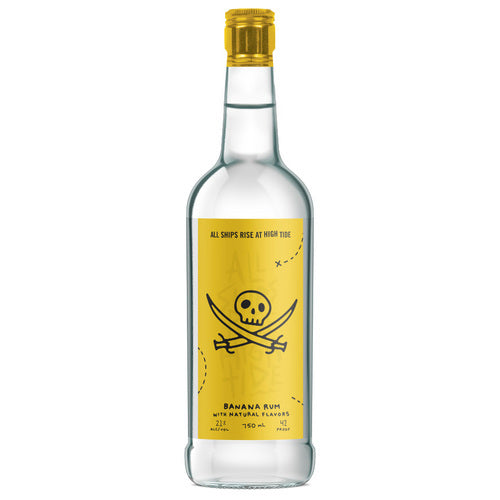 All Ships Banana Rum -750ml